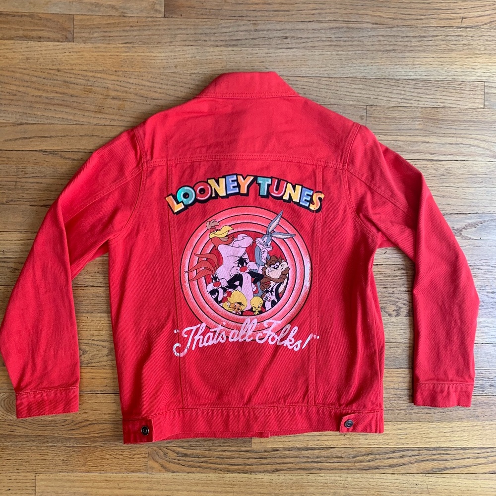 Looney Tunes Pigment Wash Denim Jacket